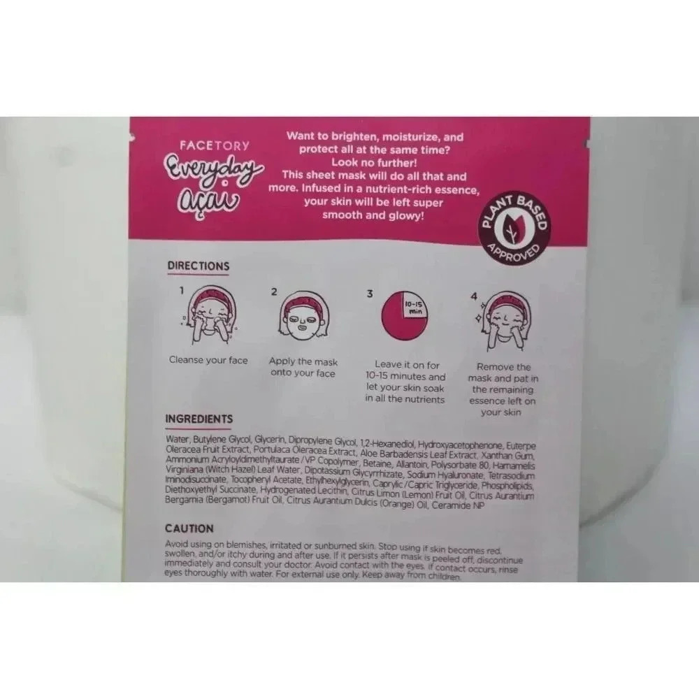 Facetory Everyday Moisturizing Mask - Picture 5 of 5